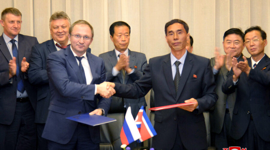 North Korea, Russia discuss logging industry cooperation in forestry meeting