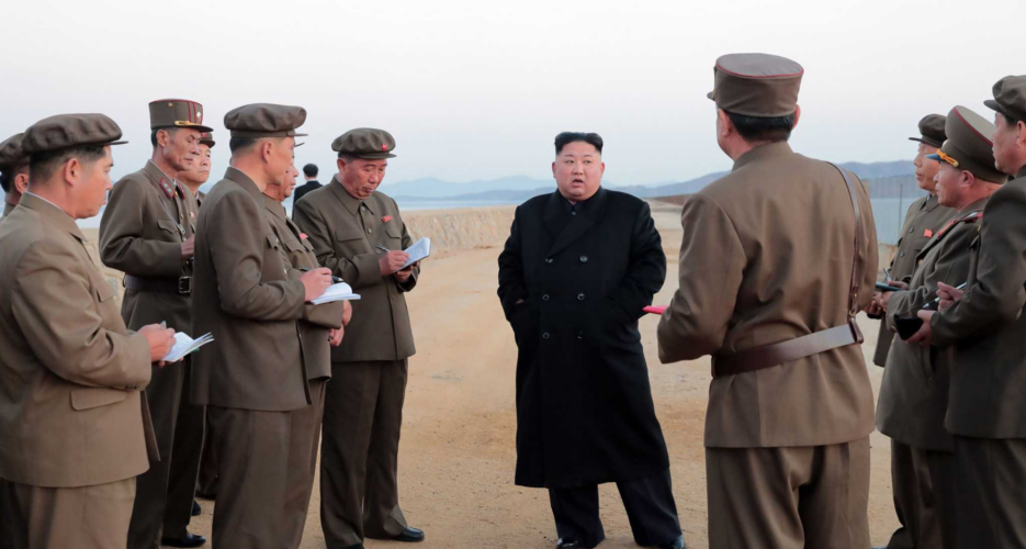 Kim Jong Un inspects test of new “tactical” weapon: KCNA