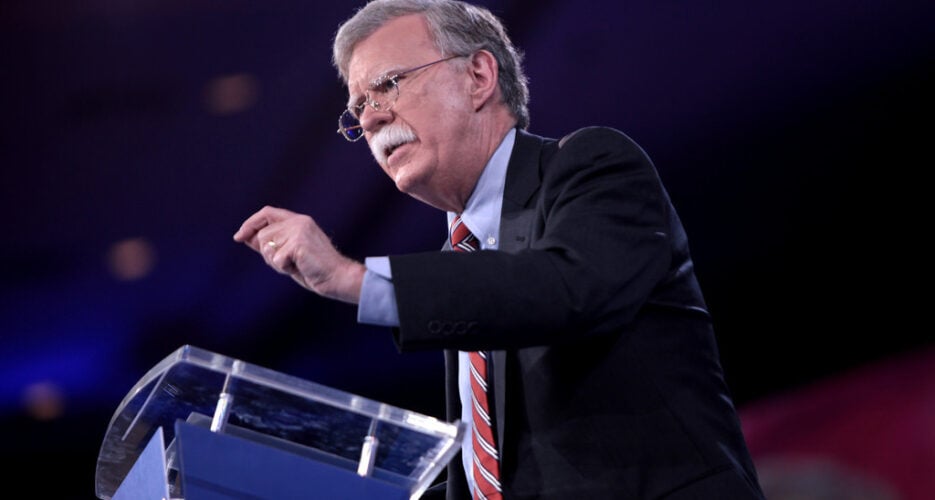 U.S. could roll back North Korea sanctions after “significant” step: Bolton