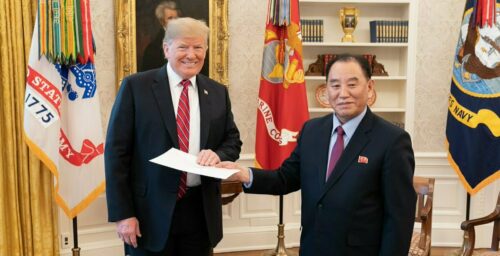 Trump received another letter from Kim Jong Un on Friday: White House