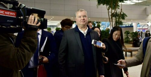 Top envoy in South Korea as U.S. seeks to restart stalled talks with North Korea