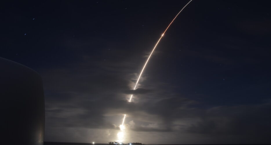 U.S. conducts “critical” missile defense test of GMD system