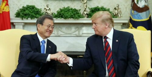 U.S. focused on “big deal” for North Korean denuclearization, Trump tells Moon