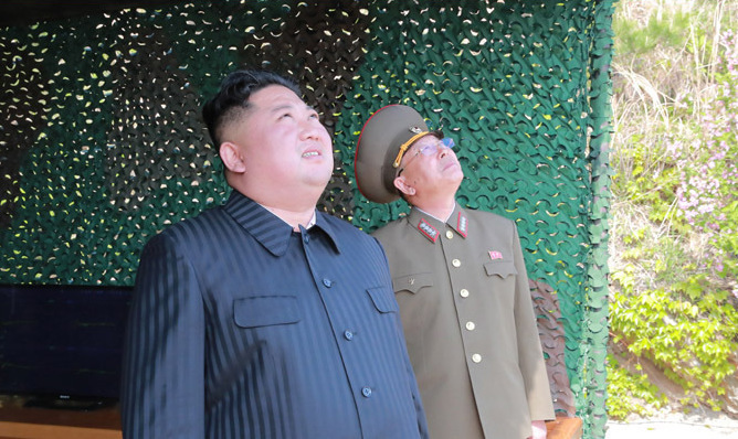 North Korean military slams South Korean response to weekend weapons test