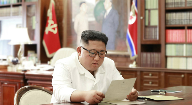 Kim Jong Un received “excellent” letter from the U.S. President, state media says