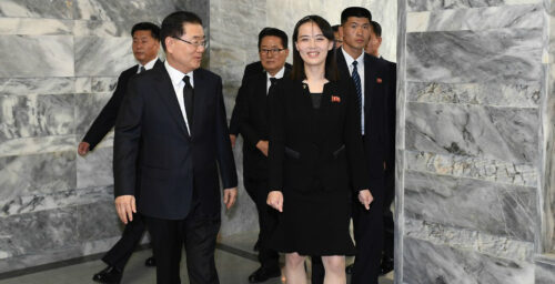 North Korea recently promoted Kim Yo Jong, South Korean spy service says