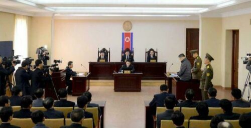 Delegation of North Korea’s Central Court visiting China, KCNA reports