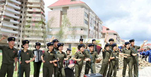 Thousands of North Korean students spend summer vacations on building site: KCNA