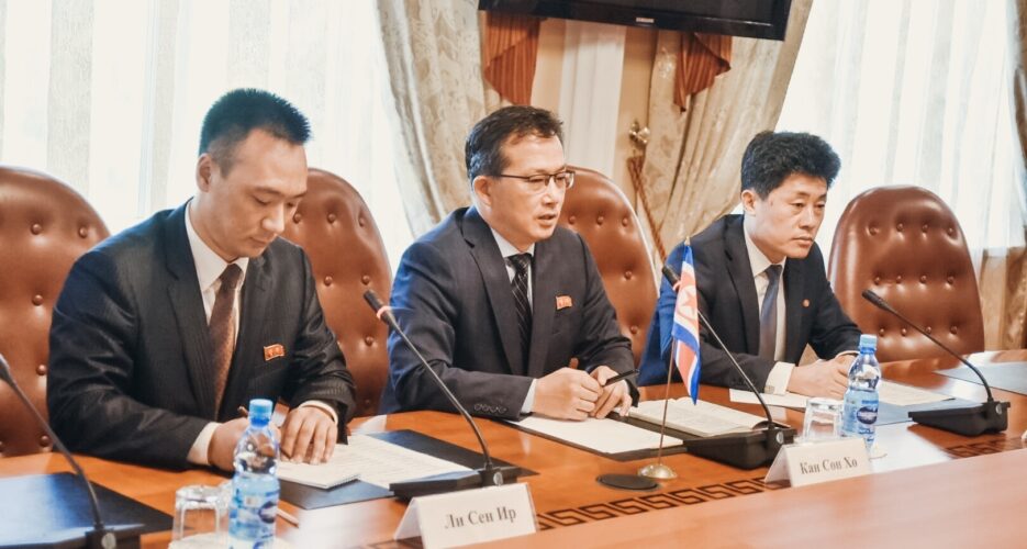 North Korean MFA delegation talks trade in tour of Russian Far East cities