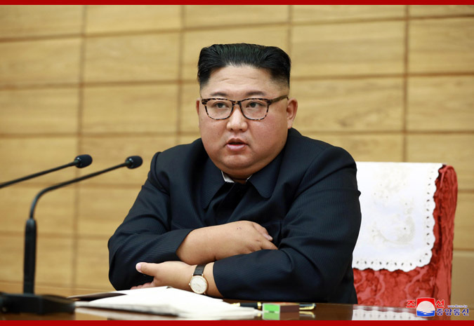 Kim Jong Un oversees emergency meeting for typhoon preparations