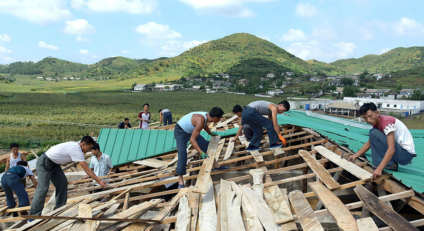 Damage from Typhoon Lingling “smaller than expected,” North Korean media says