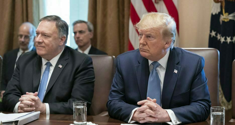 Trump, Pompeo brush off N. Korean policy shift while citing Singapore agreement