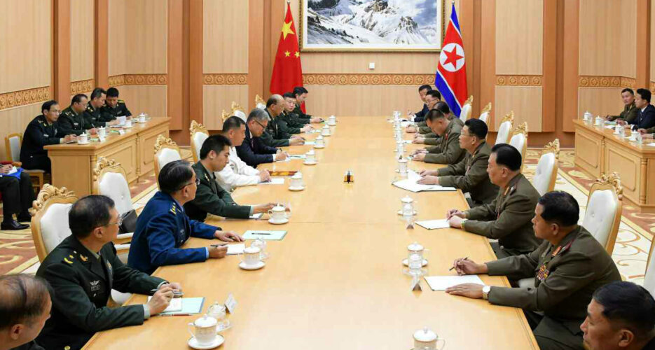 China, North Korea hold high-level military talks in Pyongyang