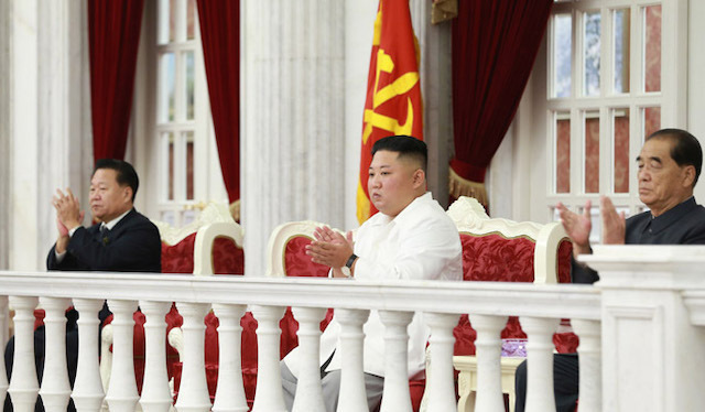 North Korean leader marks party foundation day with concert, mausoleum visit