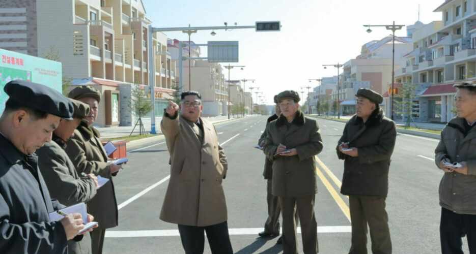 In Samjiyon visit, Kim Jong Un says construction a blow to U.S.-led “enemies”