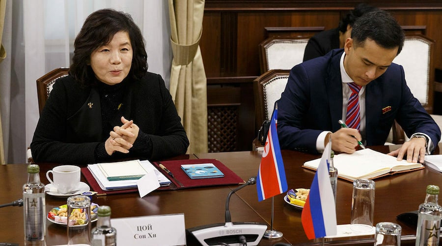 Choe Son Hui in Moscow: Russia tries to resuscitate flagging DPRK-U.S. diplomacy