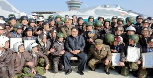 Kim Jong Un attends flight contest by North Korea’s “invincible” air force: KCNA
