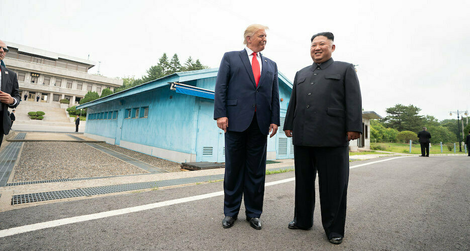 Trump asked South Korea to deliver a birthday note to Kim Jong Un, official says