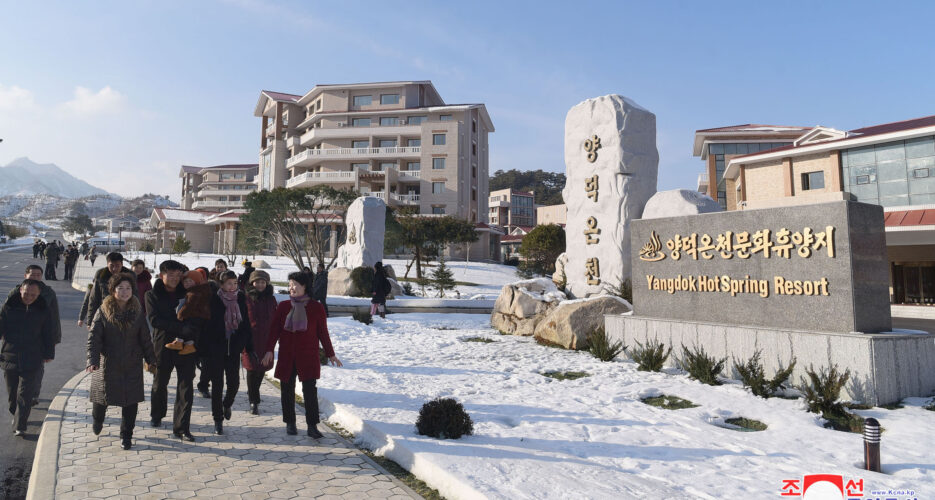 North Korea closes new hot springs resort, other public sites due to coronavirus
