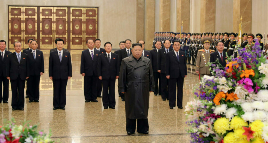 Kim Jong Un marks father’s birthday with first appearance in three weeks