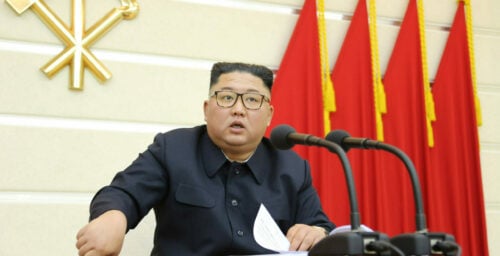 Kim Jong Un sacks top officials for “corruption” in meeting on coronavirus