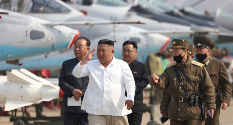 Kim Jong Un hails North Korean military’s readiness at air force drill