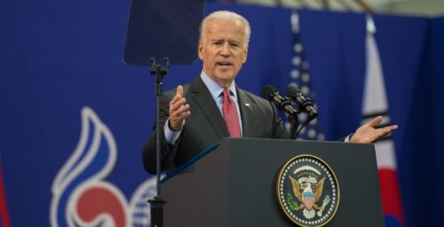 Biden says Trump insulted US allies by ’embracing dictators’ like Kim Jong Un