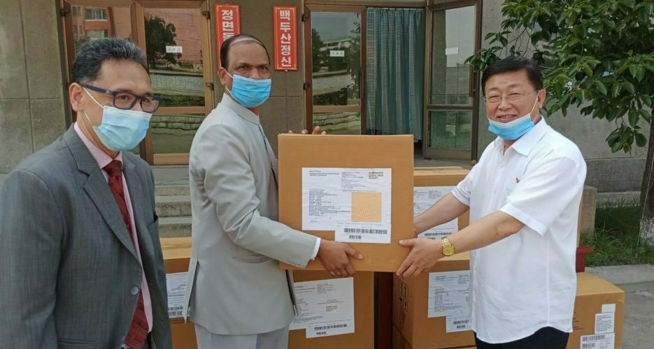 India sends $1 million worth of anti-tuberculosis medicine to North Korea