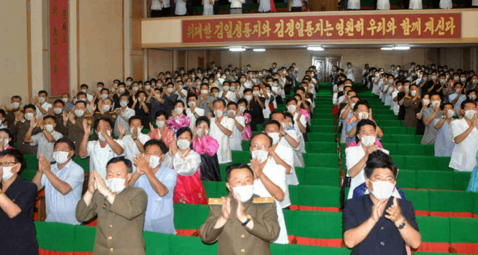 Gathering held in locked-down North Korean city as aid arrives from Pyongyang