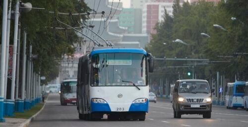 North Korea may soon cut its iconic trolleybus — a historic symbol of the Kims