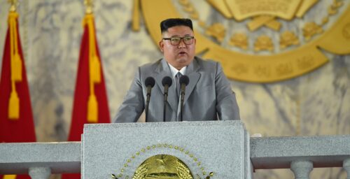 Kim Jong Un sheds tears and speaks of North Korea’s hardships at holiday speech