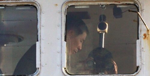 Ten weeks later, a North Korean crew is still trapped on a ship in Russia