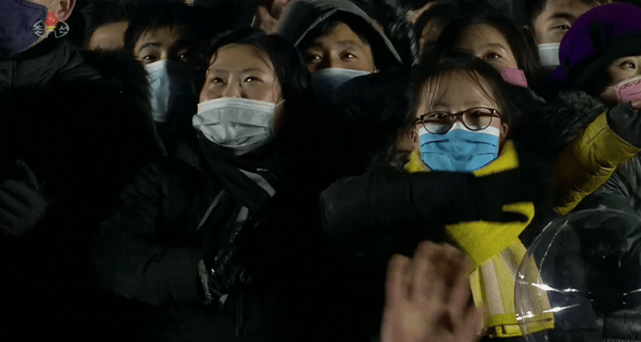 No social distancing? North Koreans ring in the New Year with Pyongyang concert 