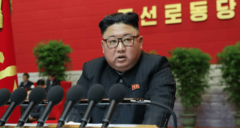 Kim Jong Un eyes South Korea and other countries on third day of Party Congress