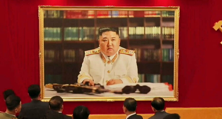 Kim Jong Un suits up in military uniform for never-before-seen portrait