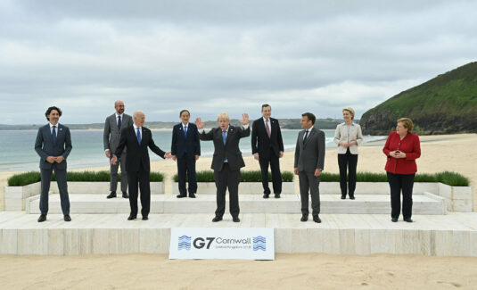 G7 국가는 “한반도의 완전한 비핵화 ‘를 요구