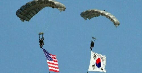 Cost-sharing deal on Seoul’s contribution for US troops enters into force