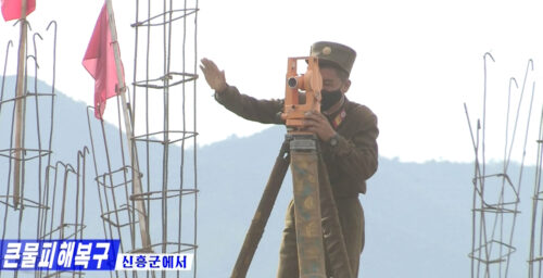 Widespread rebuilding efforts underway in North Korea after floods: Imagery