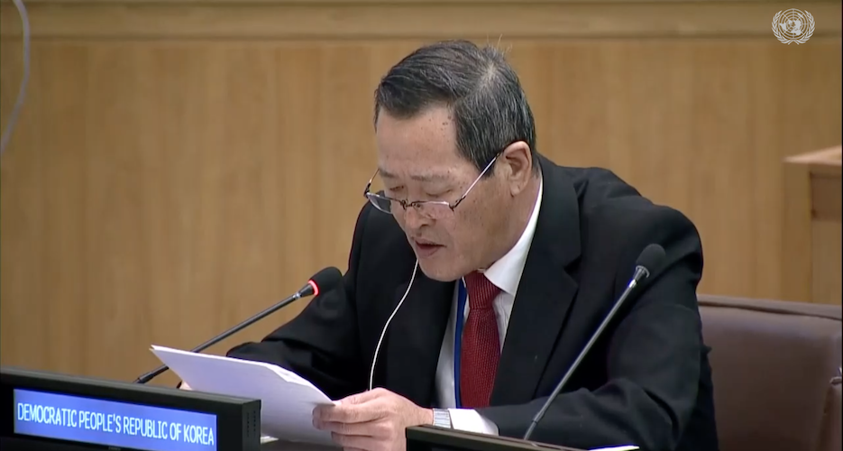North Korean diplomat calls for dismantling ‘illegally established’ UN Command