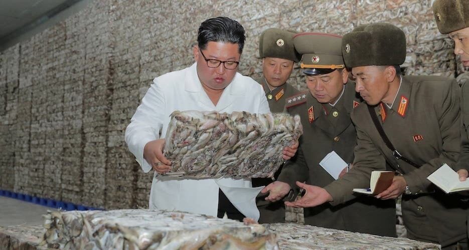 Fishing for legitimacy? Kim Jong Un sends blocks of seafood to Pyongyang elites