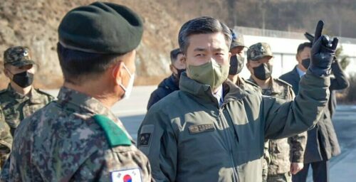 Seoul defense minister visits missile command after North Korea’s latest test