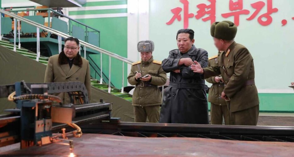 Kim visits ‘major weapon’ factory, orders military base turned into veggie farm
