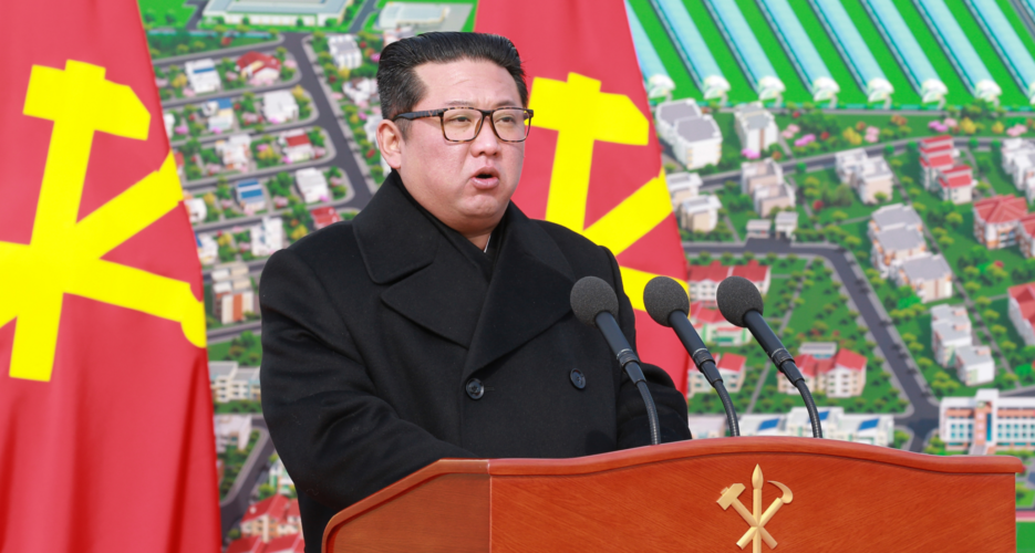 Kim Jong Un attends groundbreaking ceremony for veggie greenhouse megaproject