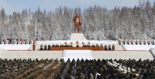 Kim Jong Un leads frigid outdoor meeting to honor late father’s birthday
