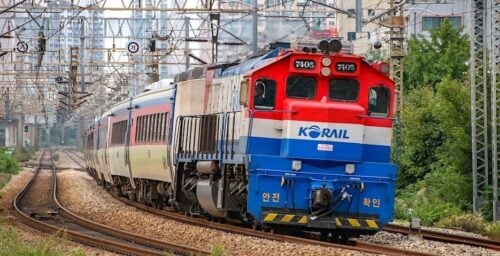 South Korean rail chief says inter-Korean railway ‘transcends politics’