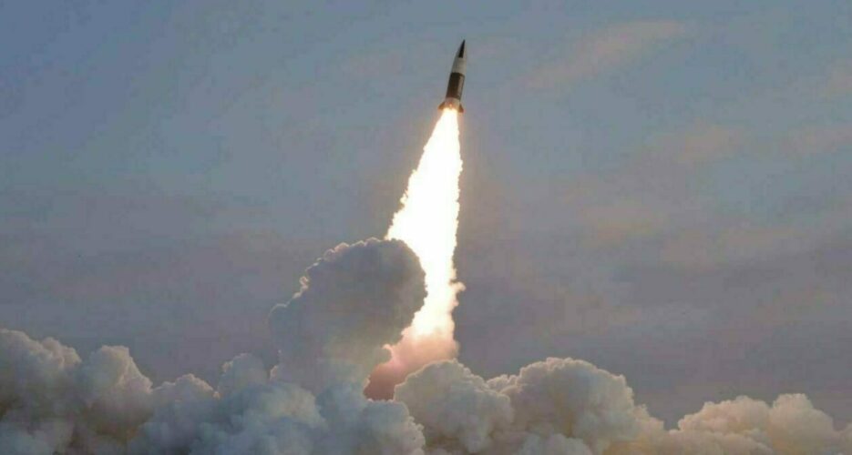 North Korea launches short-range ballistic missiles toward the East Sea