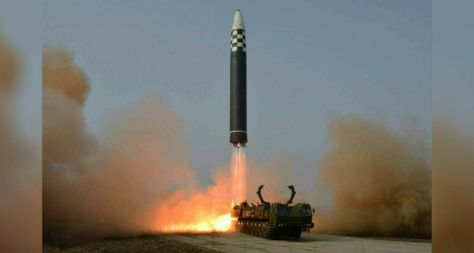 North Korea test-launched new ‘Hwasong-17’ ICBM for first time, state media says