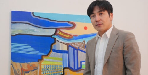 A North Korean defector blends his past and present, one painting at a time
