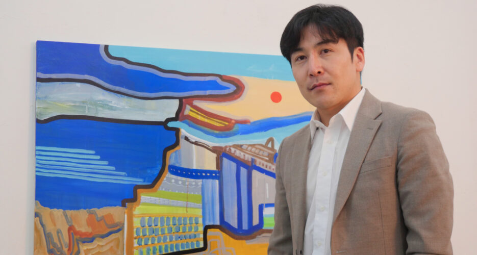 A North Korean defector blends his past and present, one painting at a time