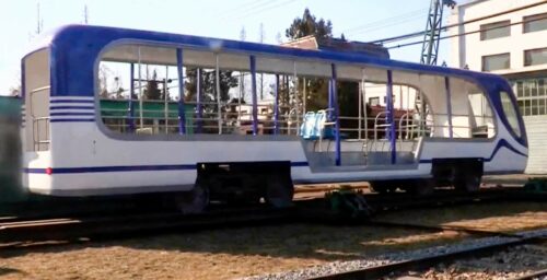 North Korea producing new open-air ‘tourist’ tramcars despite closed borders